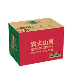 農夫山泉 N.f.s.q 飲用天然水 4l/瓶 6瓶/箱