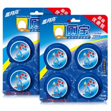 藍(lán)月亮 BlueMoon 藍(lán)泡泡潔廁寶 4粒/裝