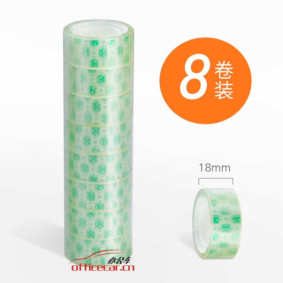 永大 wingtai 透明文具膠帶 18mm*30Y（27.5米） 8卷/筒