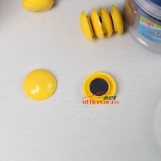 國產 Domestic 83012 強力磁粒 直徑30mm 50個/筒/袋 （黃色）