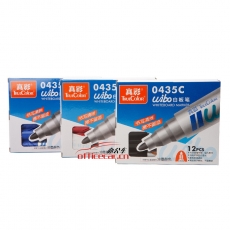 真彩 TrueColor 0435C 白板筆 2.0mm（黑色）12支/盒