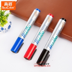 真彩 TrueColor 0435C 白板筆 2.0mm（黑色）12支/盒