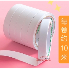 得力 DELI 30415 雙面膠  36mm*10y 8卷/桶