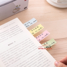 得力 Deli 66307 4色告示貼 76*19mm