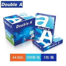 達伯埃 Double A 復印紙 A4/80g 500張/包 5包/箱