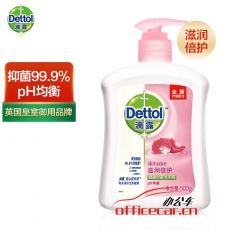 滴露 Dettol 健康抑菌洗手液 500ml/瓶 12瓶/箱 (滋潤倍護)