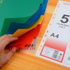 創(chuàng)生/遠(yuǎn)生 5頁(yè)A4 索引紙/分類(lèi)紙