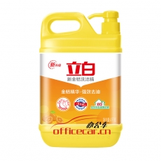 立白 Liby 新金桔洗潔精瓶裝強效去油不傷手（4kg） 3支/箱