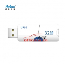 朗科（Netac）32GB USB3.0 U盤U905 精靈推拉式高速閃存盤 加密U盤