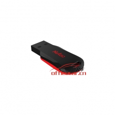 朗科（Netac）32GB USB2.0 U盤U196 黑旋風車載電腦兩用閃存盤 黑紅色小巧迷你加密U盤