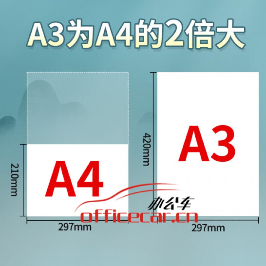 廣州市內外復印紙 （A3/80g） 500張/包 5包/箱 包郵（齊心、得力、天章、亞太等隨機出）