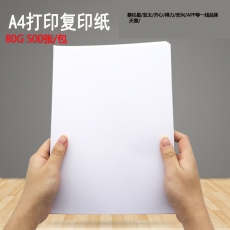廣州市內外復印紙（包郵）A4/80g 500張/包 5包/箱 （得力、齊心、亞太、天章等隨機出）