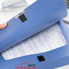得力(deli)5682 1只35mmA4塑料文件盒檔案盒 加厚資料盒 財務憑證考試收納